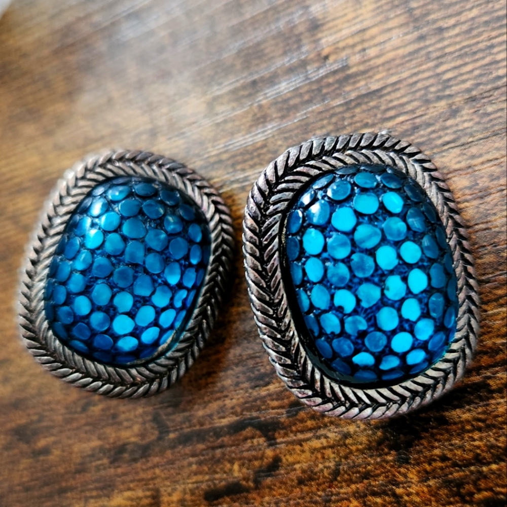 Vintage clip-on earrings